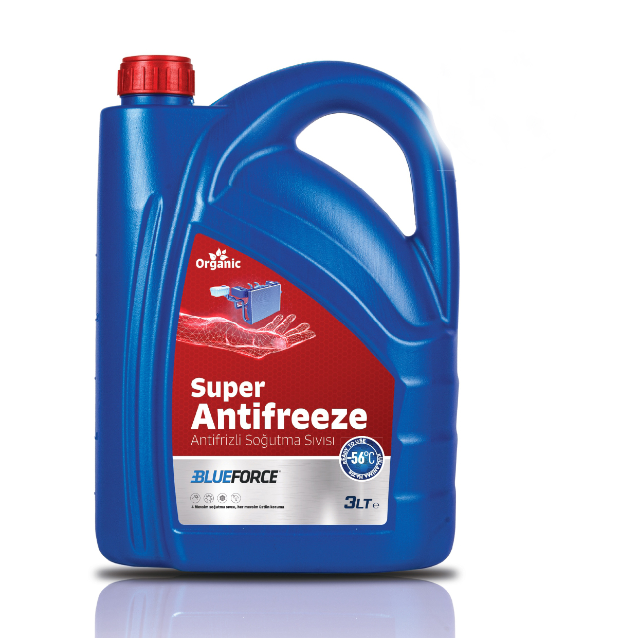 BLUEFORCE -56 ANTIFREEZE ORGANIC 3 LT