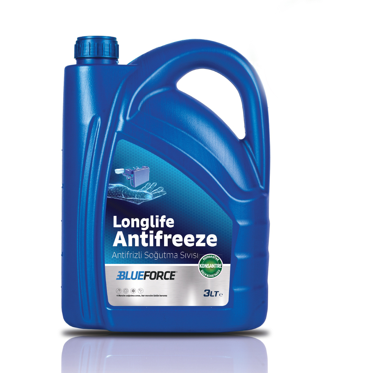 BLUEFORCE CONCENTRATE ANTIFREEZE INORGANIC 3 LT